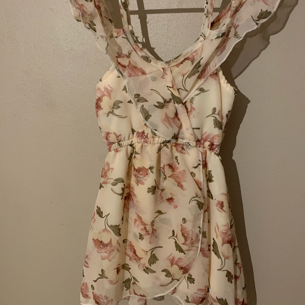 Toddler cold shoulder dress